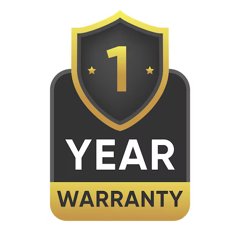 1-Year Warranty